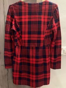 Red &amp; Blue Checkered Dress