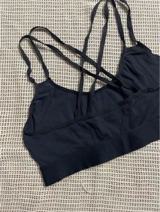 Black Sports Bra