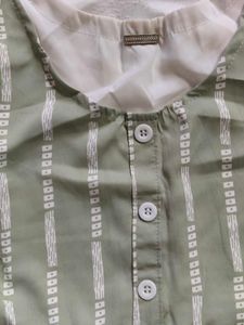 Striped Tiered Girls Dress