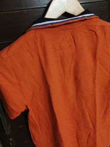 Orange Polo Shirt - Casual Style