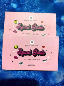 MY GLAMM SQUAD GOALS 12 EYESHADOW MAKEUP KIT
