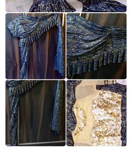 👌Saree In Sequence Work With Shimmer 👌