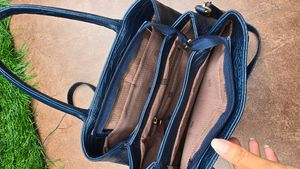 Croco Lather Bag