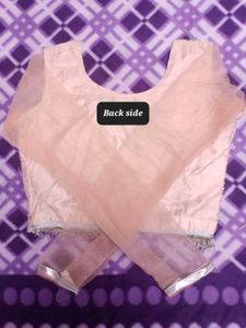 Elegant Peach Lehenga Choli with dupatta Set