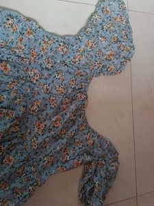 Floral Print Mini Dress