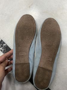 Powder Blue Ballerinas Size 40