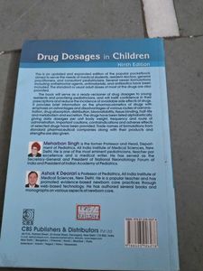 Drug Dosages in Children
