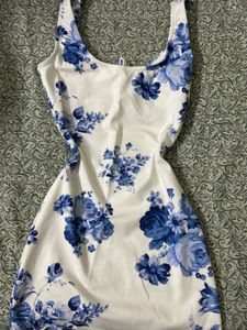 ⋆ 𐙚 ̊. Floral Print Mini Dress