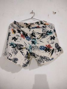 Floral Print Shorts