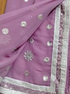 Elegant Purple Saree