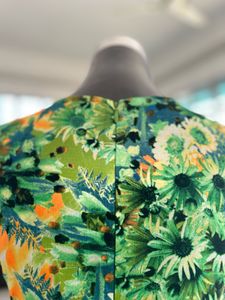 Floral sleeveless shift dress
