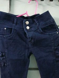 Dark Wash High Waist Jeans