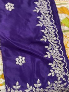 Cut work Saree