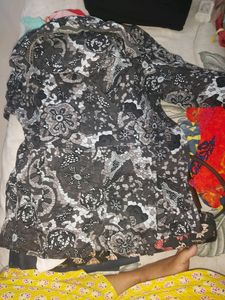 1 cotton shirt top and 2 tshirts