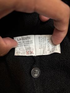 Lacoste Black Cardigan