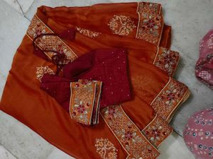 Saree With Blouse Just Buy An Happy 😍