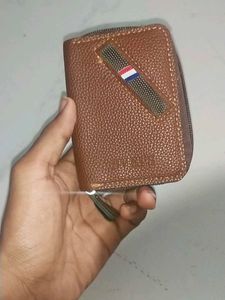 Brown Wallet with Stylish Detail