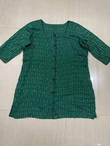 Pure Cotton Beautiful Kurti
