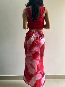 Red Co-ord Set