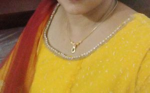 Yellow Colour Aline Kurti