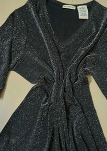 Black Party Wear Top