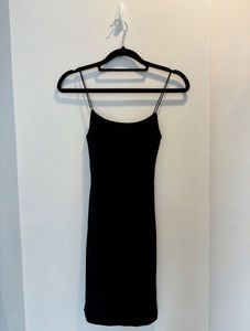 Zara fitted Mini spaghetti strap dress Size Small