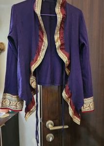 Indo ethnic Shrug Jacket