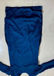 Teal Embroidered Salwar Kameez Suit