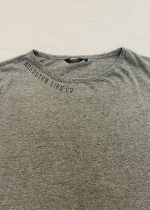 Gray Roadster Life Tee Rock Travel Lif