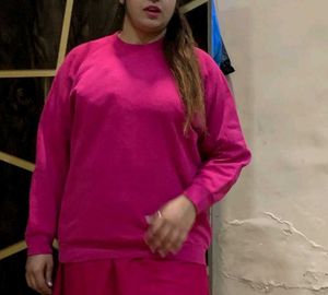 Rani Pink Light Warm Sweart Top Awesome