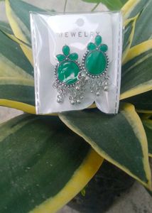 Mint Green Dangle Earrings