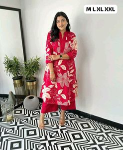 Summer Special Offer Kurti Set in 3 Colour