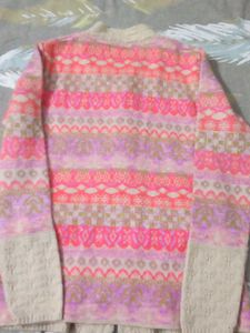 Cozy Multicolor Button-Down Cardigan