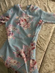 Floral Print Mini Dress