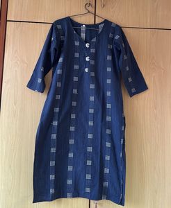 Blue Cotton Suit