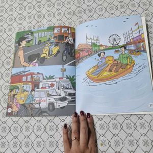 Upper KG Story In Pictures Book