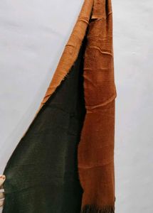 Reversible Fringe Shawl