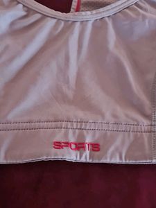 Sports Bra - Light Gray