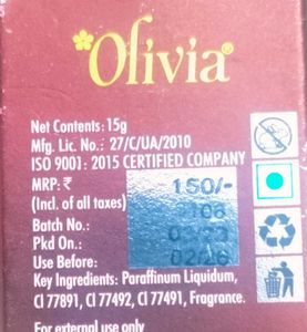 Olivia Make-Up Stick SPF 12