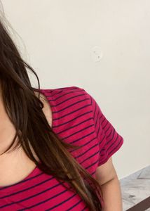 Pink Strips Top