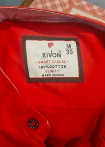 Red Cotton Kurta