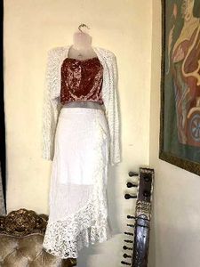 ⛧Coquette Pinteresty Crochet Bolero