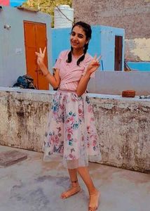Floral Tulle Skirt Set