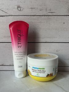 Ethiglo & Mamaearth Set
