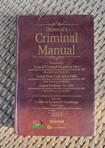 Universal's Criminal Manual 2022