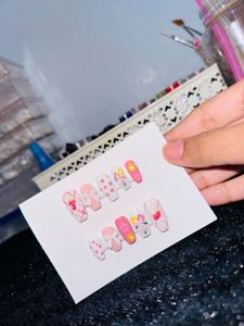 Strawberry Spring Press-On Nails