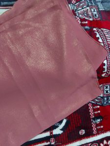 Dusty Rose Shimmer Scarf