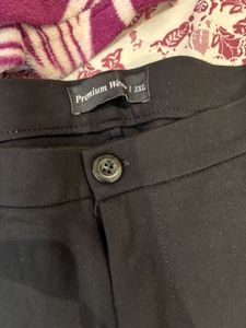 women 36inch Black Pants