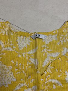 Yellow Floral Kurta