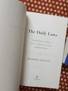 Robert Greene Daily Laws &amp; Art Of Seduction